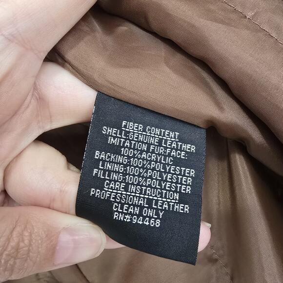 Vintage Penny Lane Braeton Leather Embroidered Jacket - XL - Picture 6 of 8